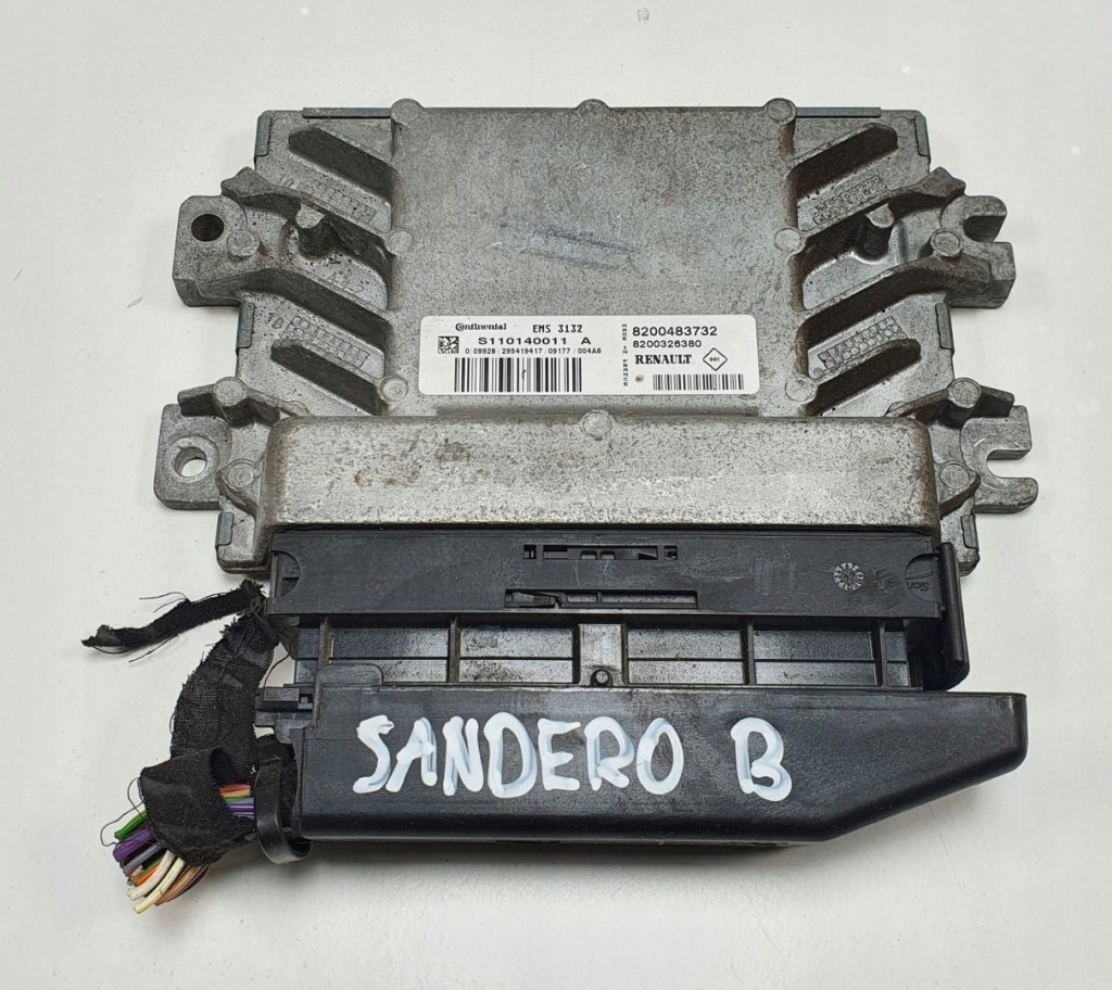 фото №1, Бортовой компьютер двигателя dacia sandero i 1.4 8200483732