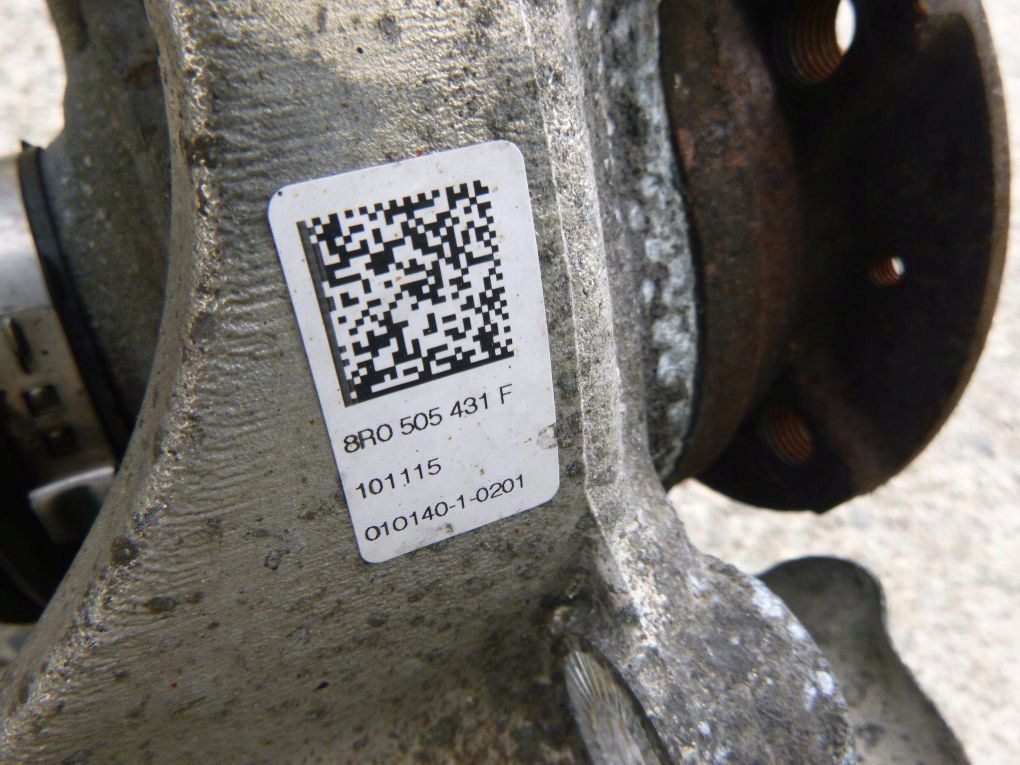 фото №9, Audi q5 sq5 2012- задня поворотний кулак права