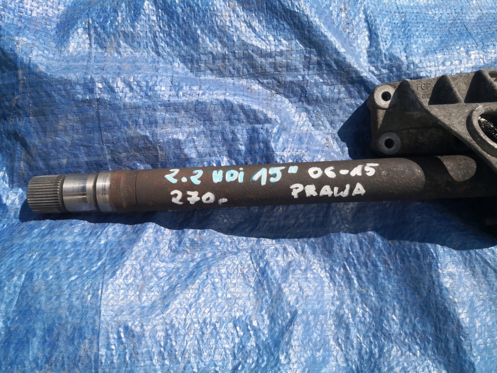 Ducato jumper boxer 2.2 hdi 06-15 привідний вал права 15'' Недорого