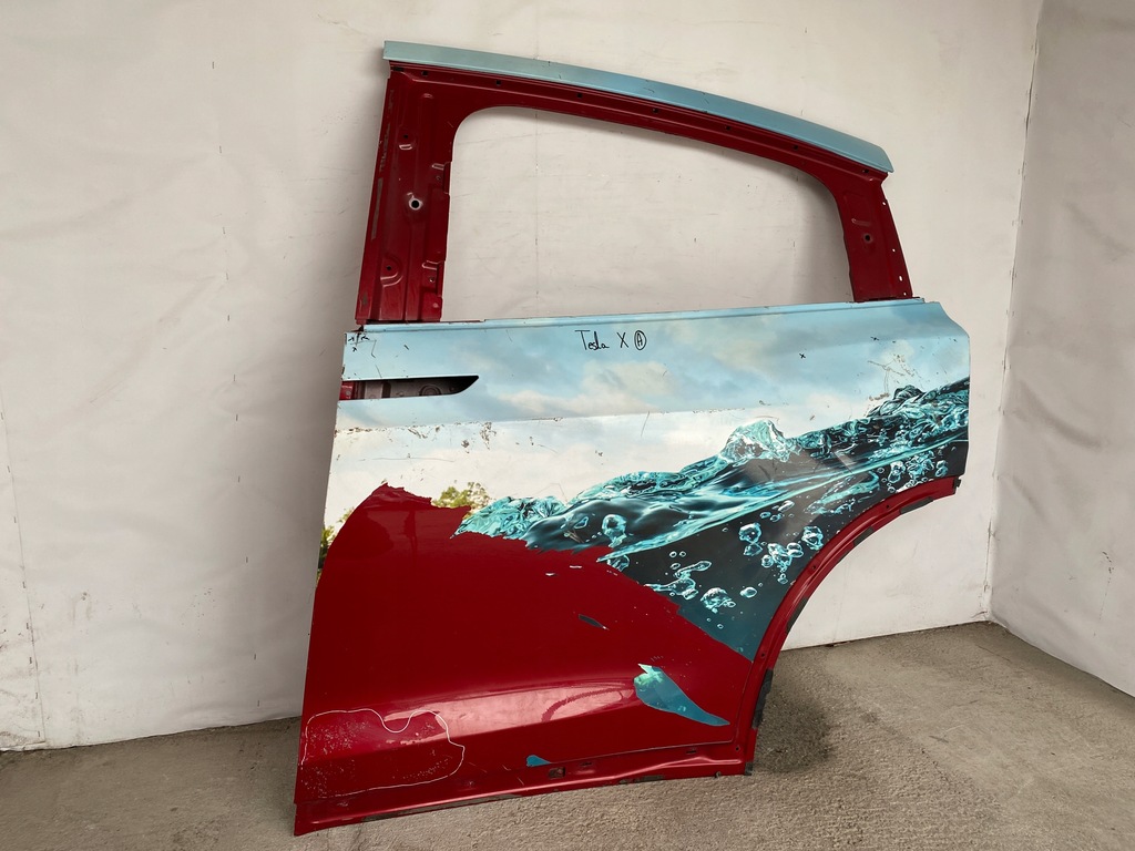 фото №5, Tesla x двері ліва задні poznań giełda