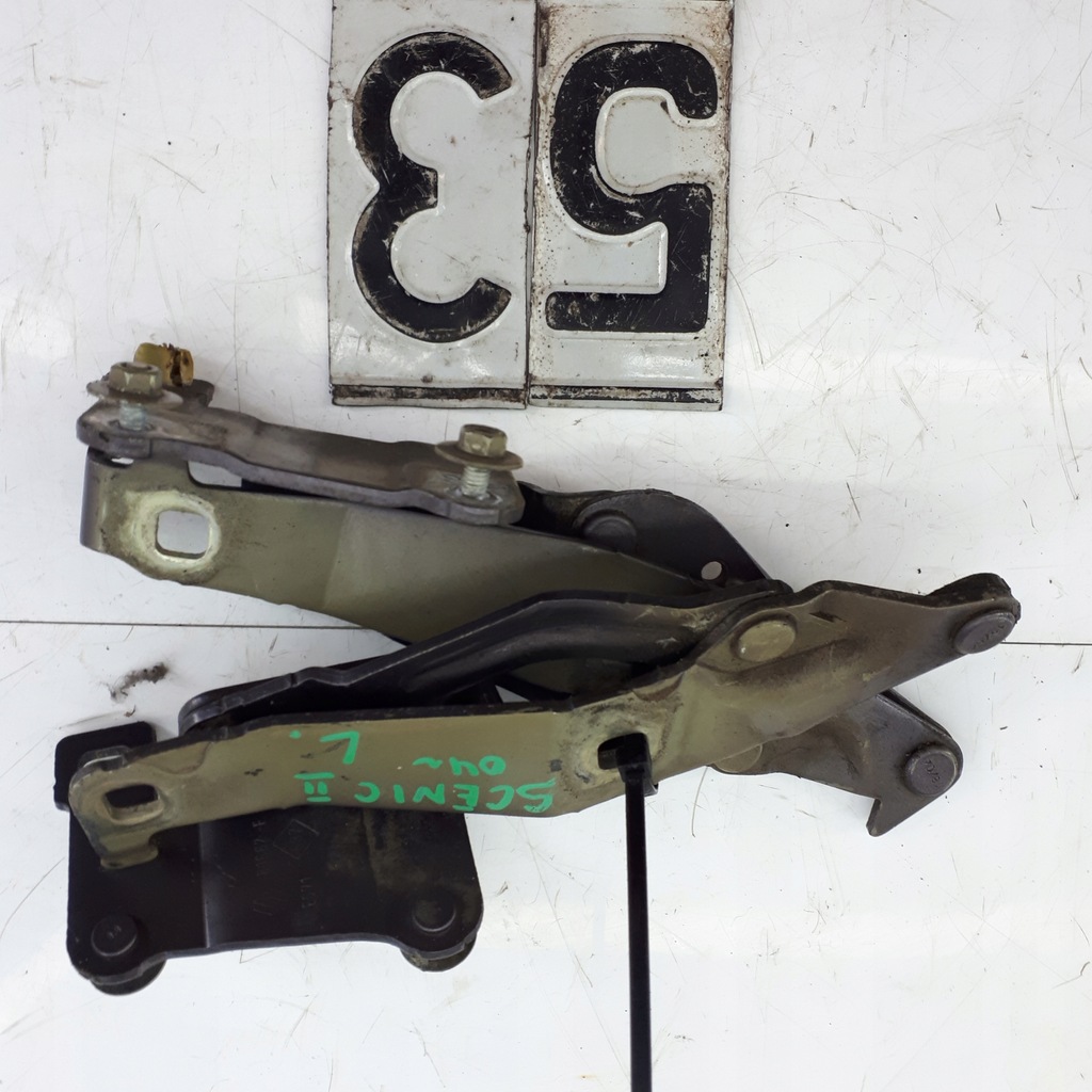 фото №1, Trnault scenic ii 04r петли капот