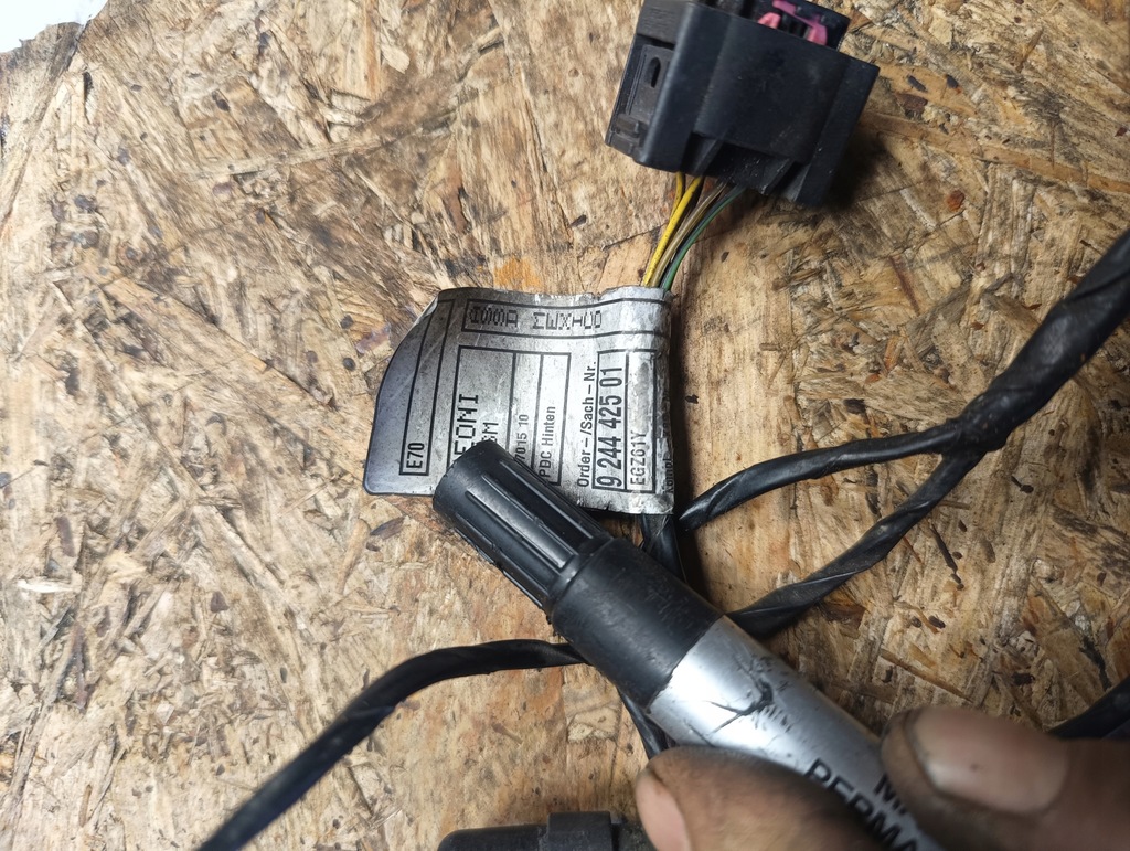 фото №5, Bmw x5 e70 lci джгут датчиків pdc паркування задня датчики titansilber