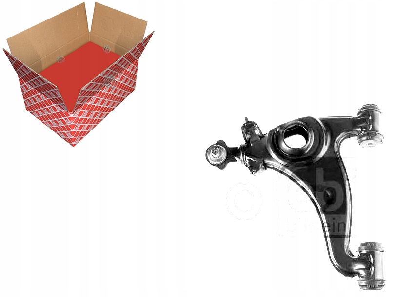 фото №1, Важіль mercedes перед w124 le нижній febi bilstein