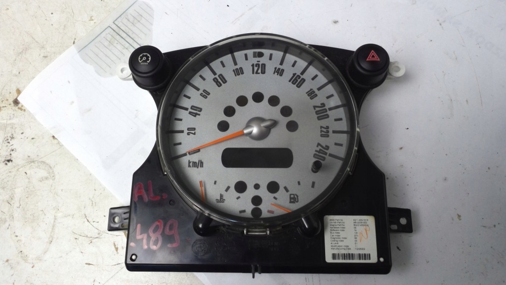 Купить Mini r50 счетчик приборы 62116921518 ar0039002 euro