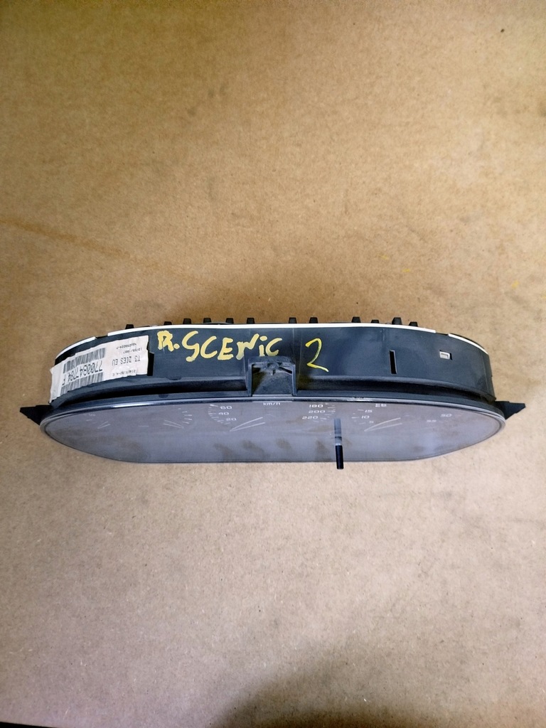 фото №2, Лічильник спідометр renault scenic i 7700847784f
