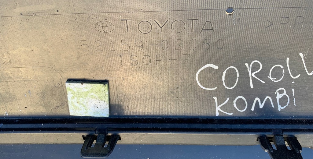 фото №11, Toyota corolla e21 kombi бампер задній задня pdc 52159-02080