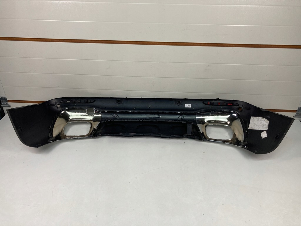 фото №7, Накладка нижняя диффузор спойлер бампера заднего mercedes glb a247 x247