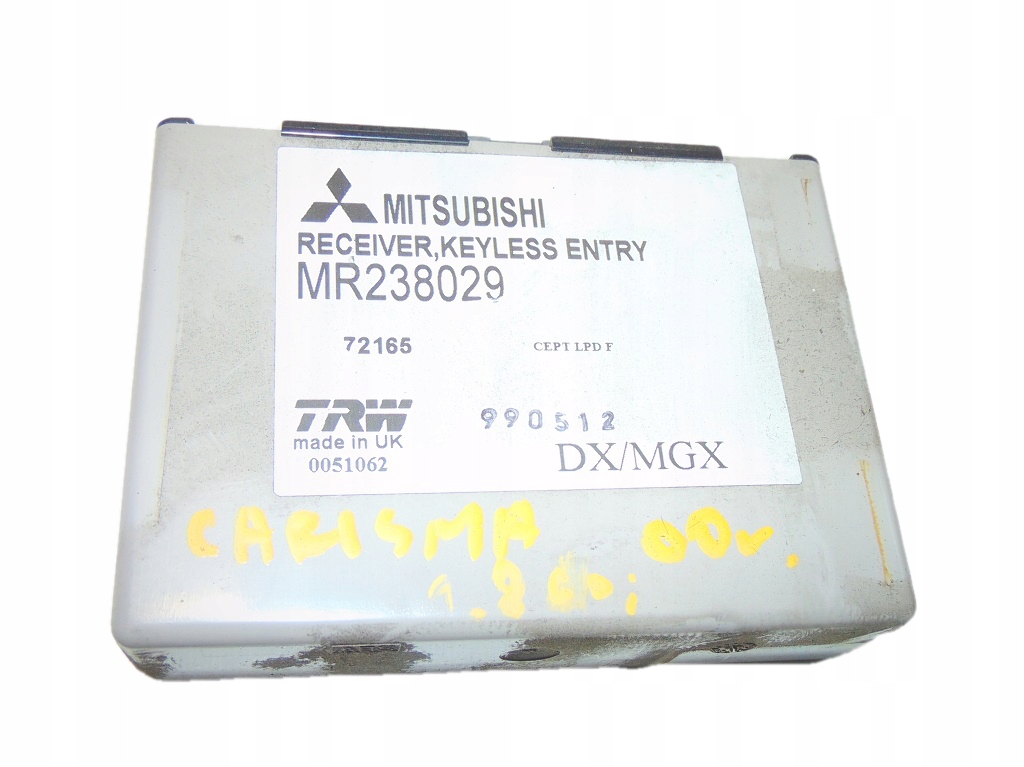 фото №1, Mitsubishi carisma 1.8 00r модуль центрального замка