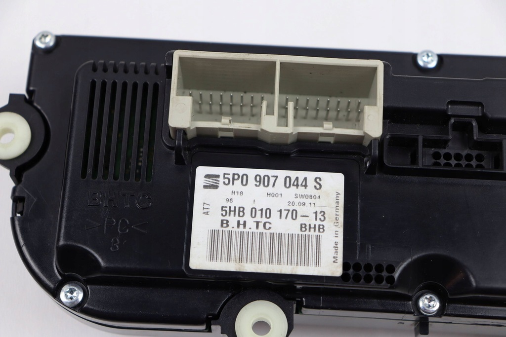 фото №6, Seat leon ii fl lift панель блок керування кондиціонера обдув 5p0907044s