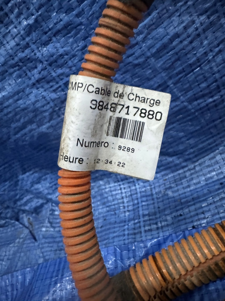 фото №7, Разъём зарядки шланг peugeot e-208 ii 9848717880