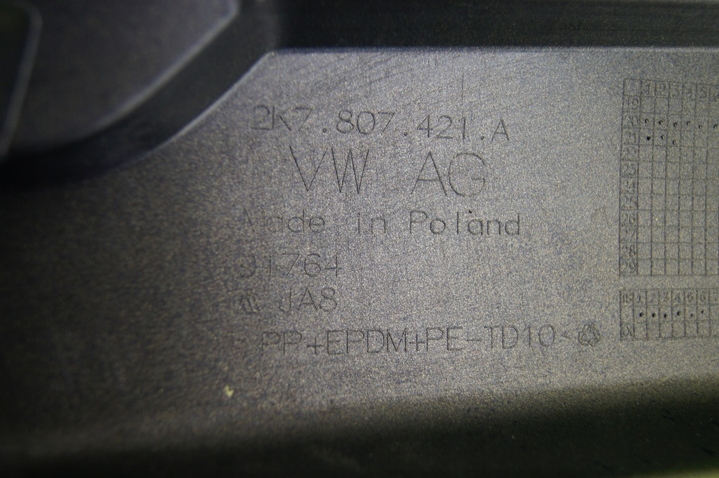 фото №16, Бампер задняя vw caddy iv 2k7807421a pdc