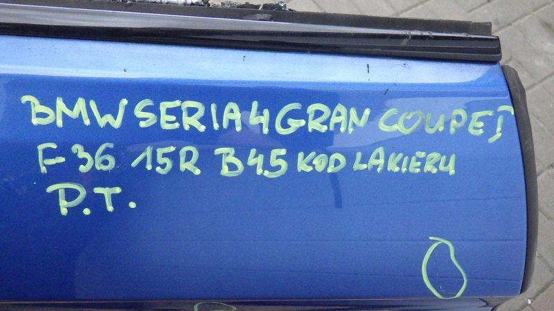 фото №11, Дверь правый задняя b45 bmw 4 f36 gran coupe i