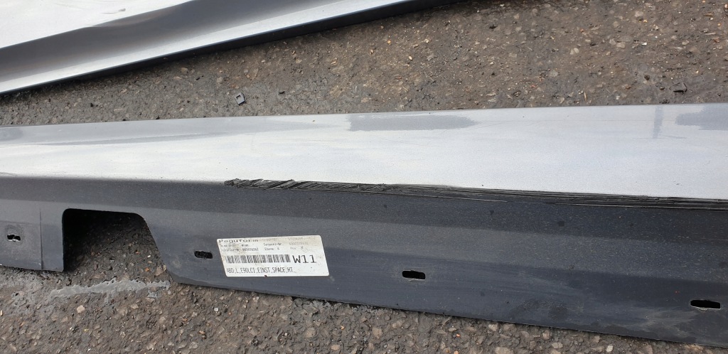 фото №4, Молдинг порог наружная левая порог bmw 3 e90 lci