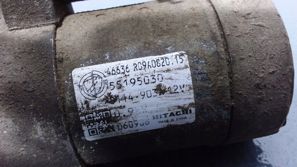 фото №6, Fiat punto ii 1.2b стартер стартер 55195030