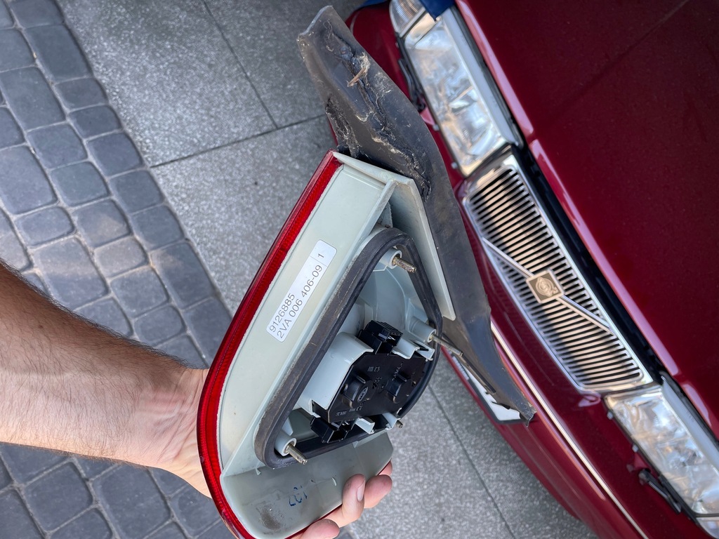 фото №7, Volvo 960 940 s90 -98r лампа задня ліва зовнішня