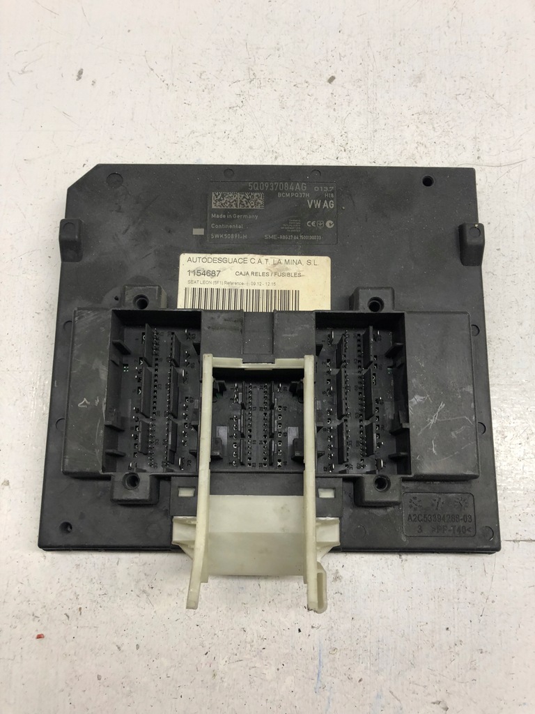 фото №1, Модуль комфорту skoda оригінальний номер 5q0937084ag