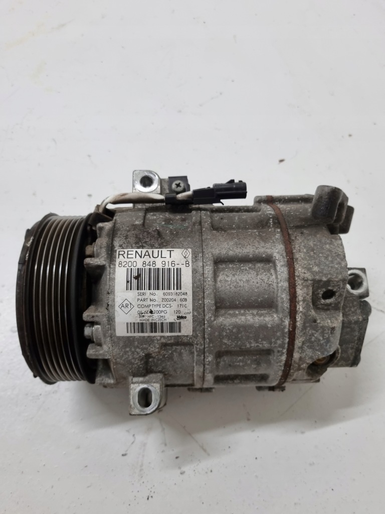 фото №1, Trafic iii vivaro b 1.6 компрессор кондиционера