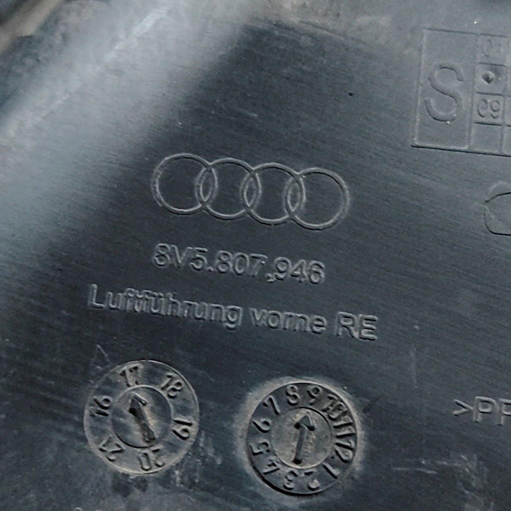 фото №5, Audi rs3 2018 впуск / канал воздуха интеркулер