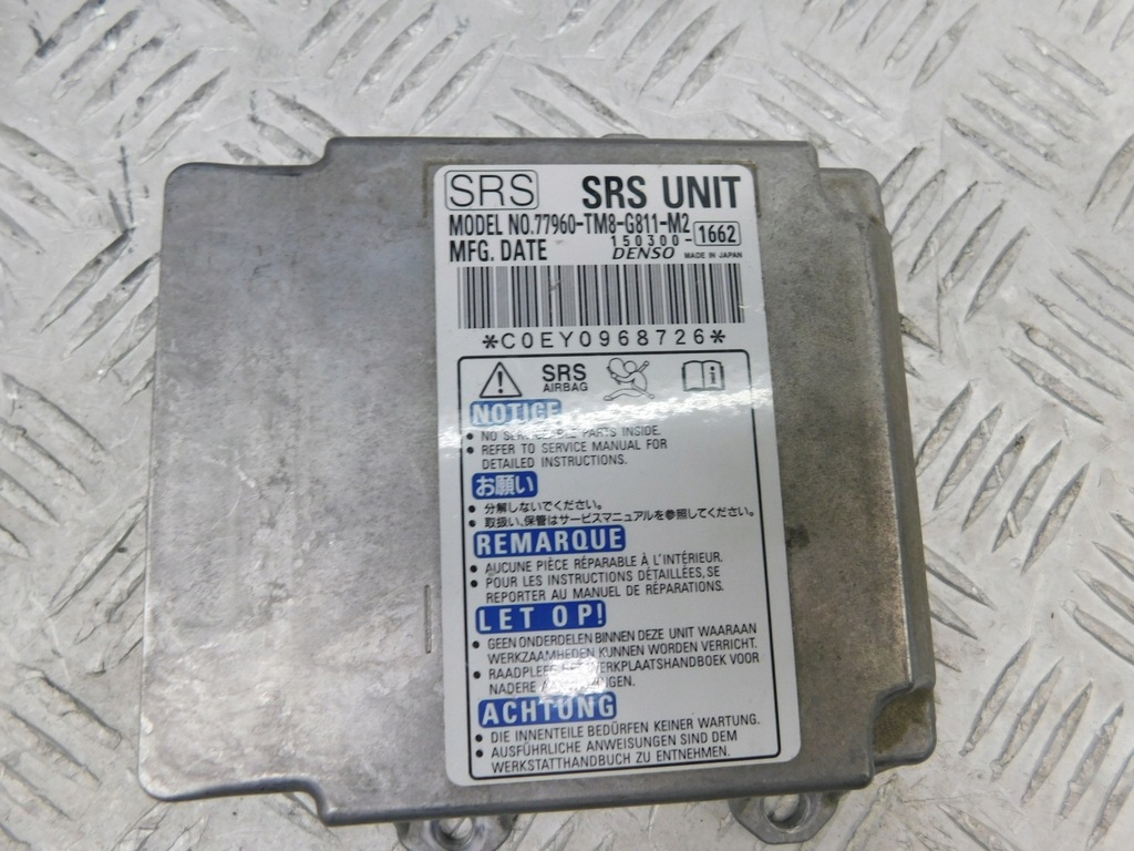 фото №7, Приборная панель подушки безопасности ремни датчик honda insight ii 09-14