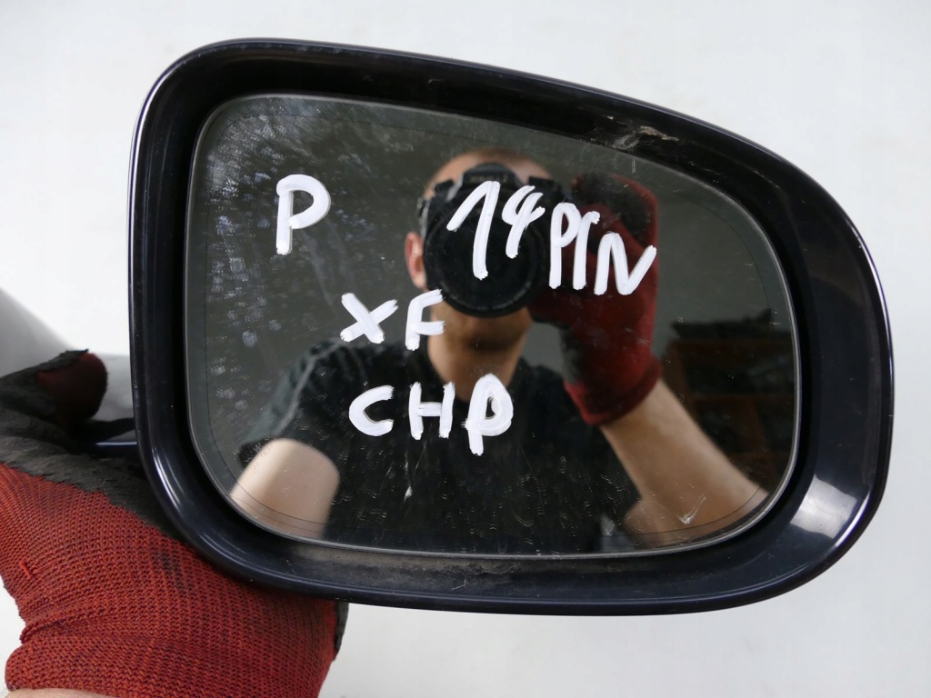 фото №16, Jaguar xf x250 lift дзеркало 14 pin праве chp uk