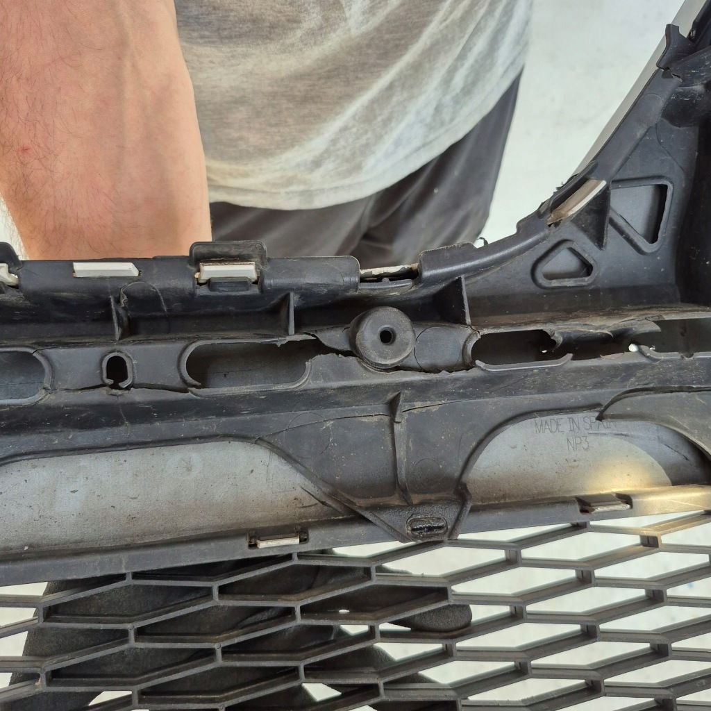 фото №12, Seat ibiza iv 4 08-12 бампер перед передний 6j0807221a