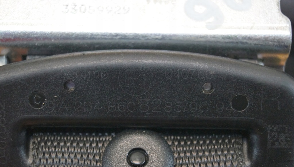 фото №7, Mercedes w204 pas безопасности правый задняя a2048608285