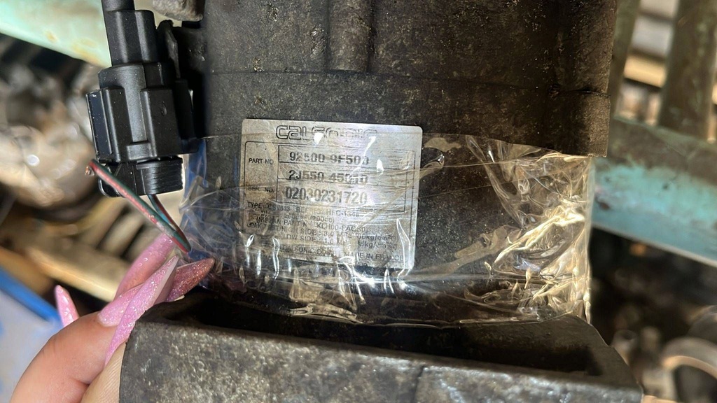 фото №6, Компресор кондиціонера 9250099f500 nissan primera p12