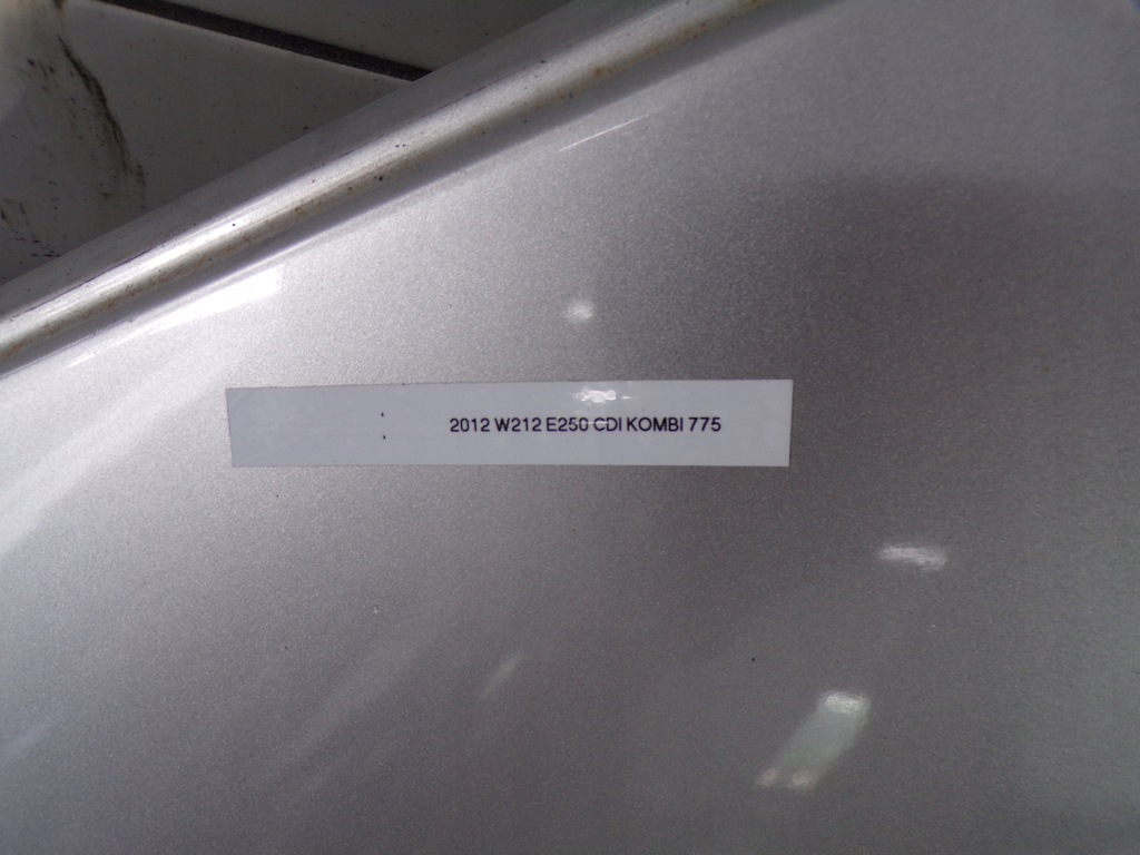 фото №5, Крила лівий перед mercedes w212 lak 775