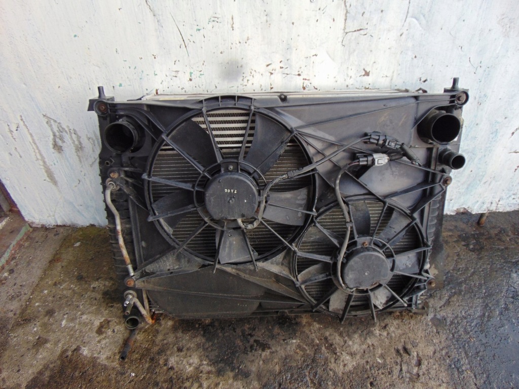 фото №6, Комплект радіатор вентилятор antara 2.0 d автоматична коробка передач
