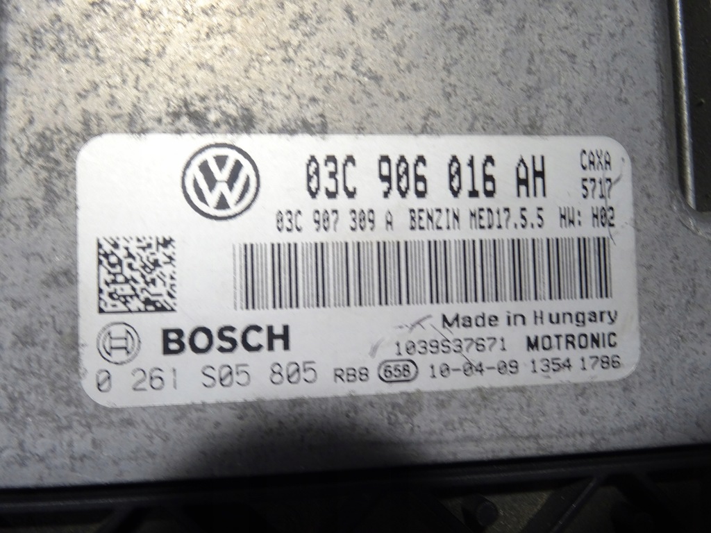 фото №10, Бортовой компьютер счетчик набор vw golf vi 6 plus + 5m0 1.4 tsi caxa 220397 km