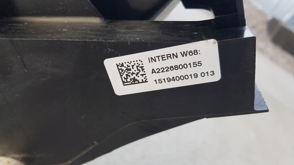 фото №9, Mercedes s550 w222 13-20 балка каркас pod панель usa