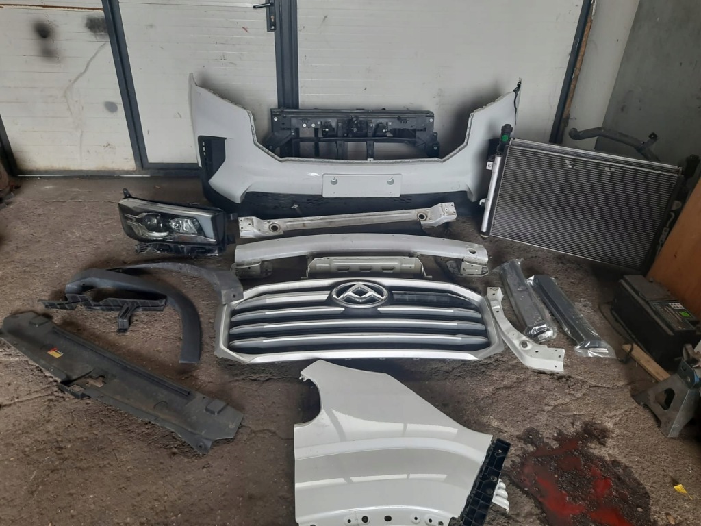 фото №1, Бампер лампа крыло радиатор pas передний maxus