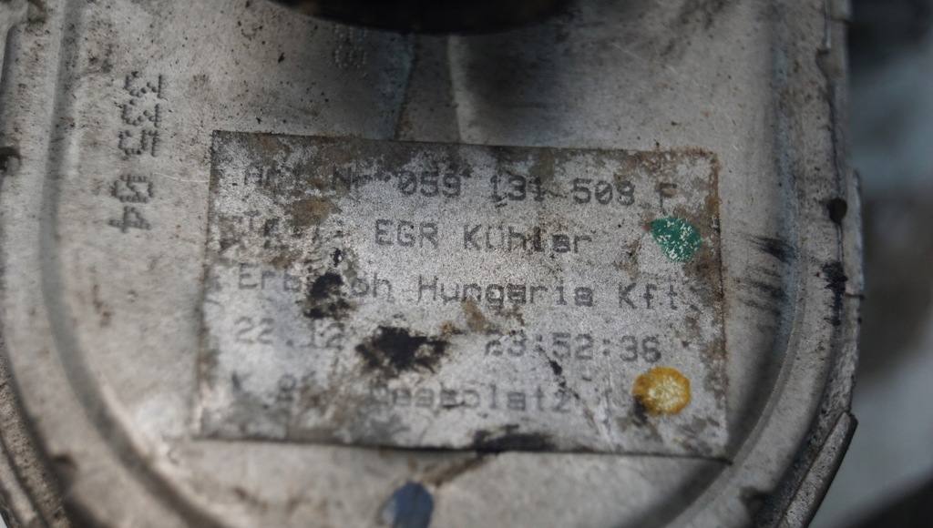 фото №6, Радиатор выхлопных газов egr audi 3.0tdi 059131508f