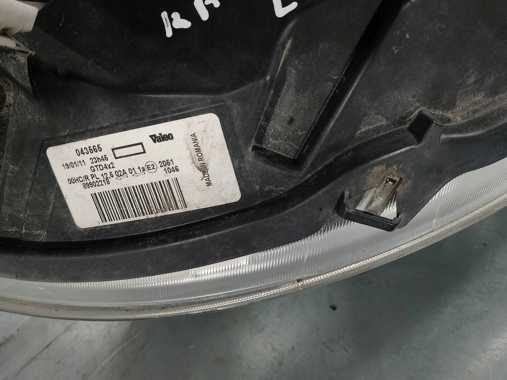 фото №8, Лампа ліва перед renault kangoo i lift 89902218