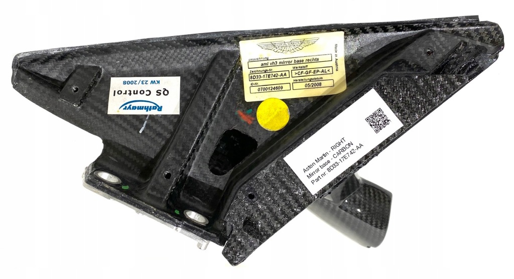 фото №3, Aston martin правая основание зеркало карбон