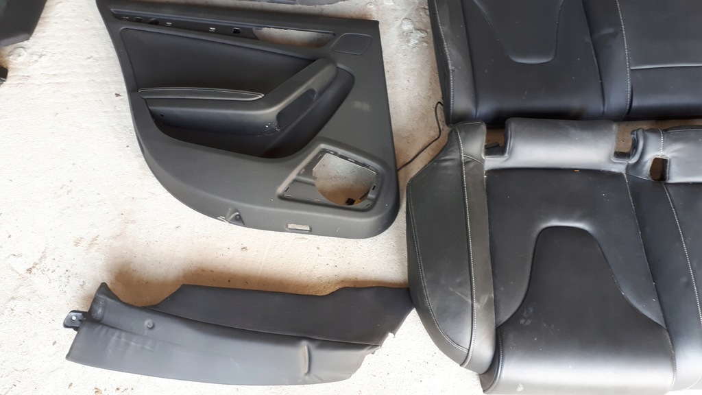 фото №6, S4 b8 a4 lift сиденья заднее сиденье кожа подогрев ковши