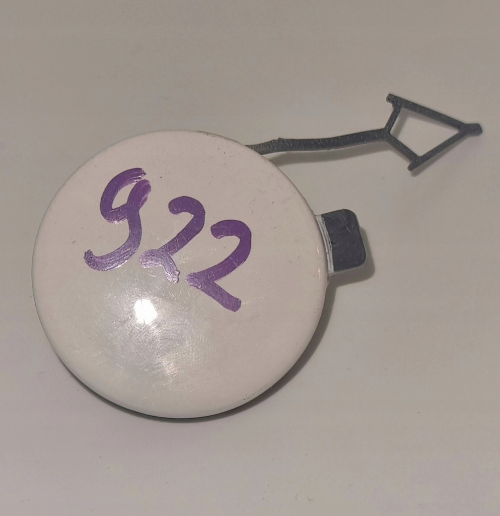 фото №1, Заглушка фаркоп бампера перед vw caddy 20-