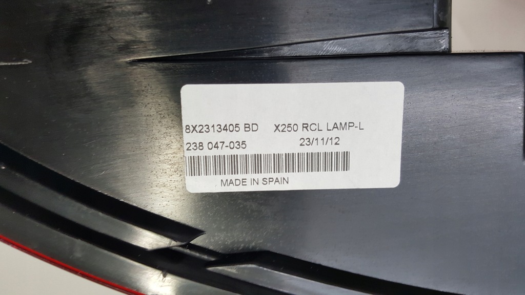 фото №8, Jaguar xf x250 sedan led лампа задня ліва 07-11r