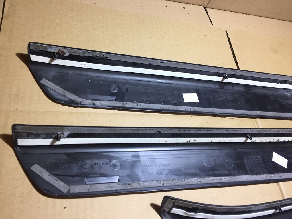 фото №11, Audi q5 8r накладки порогові комплект s-line 8r0853376