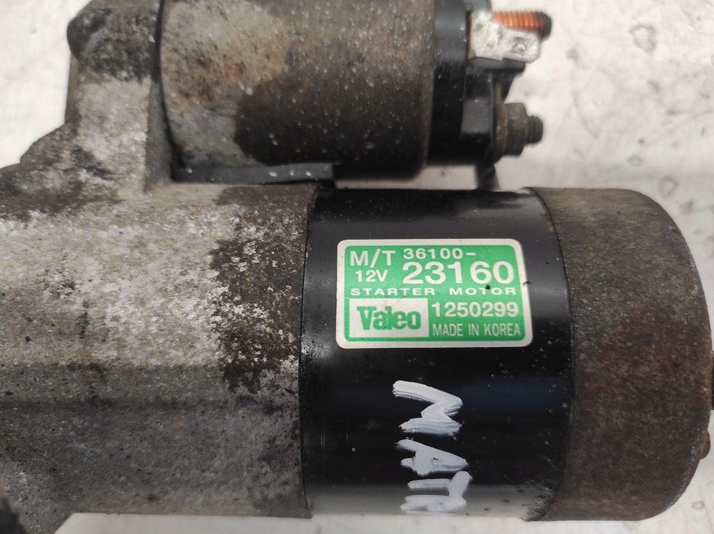 фото №5, Hyundai matrix 01- 1.8 стартер 36100-23160