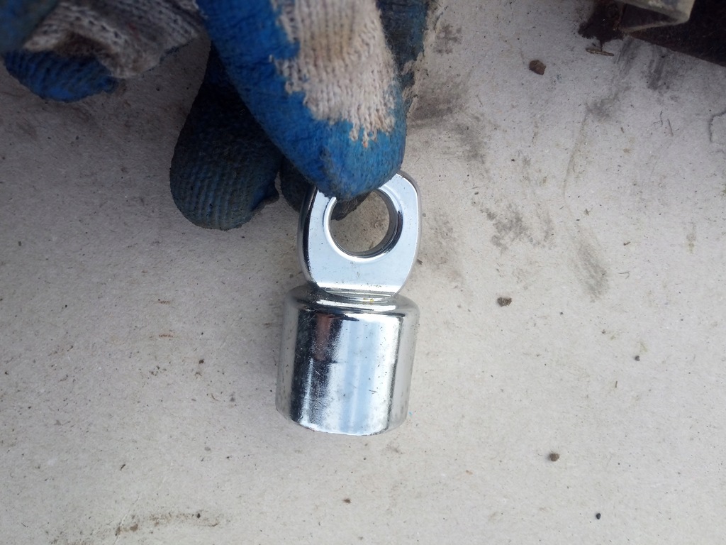 фото №6, Toyota corolla verso ii 04-09 підйомник колеса запасного насадка вживаний