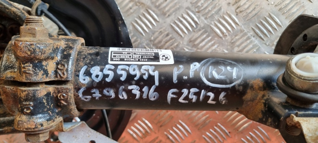 фото №13, Bmw x3 f25 x4 f26 поворотный кулак амортизатор правый перед 6855954 6796316 ii