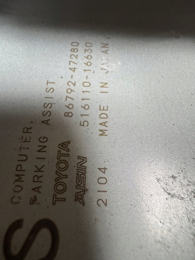 фото №1, Блок управления камеры toyota prius plus 86792-47280