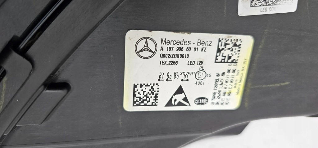 фото №15, Mercedes mb gls w167 лампа перед права full led fv