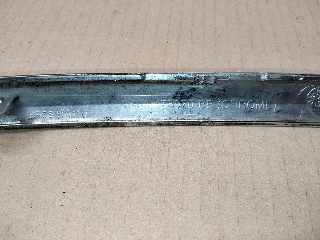 фото №9, Молдинг хром правая бампер перед jaguar s-type lift 04-08