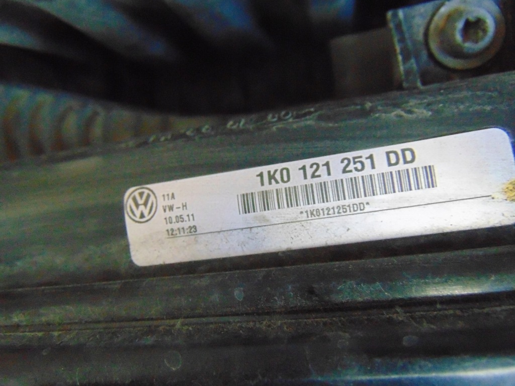 фото №11, Комплект радіатор pas підсилювач vw golf vi 1.6 tdi