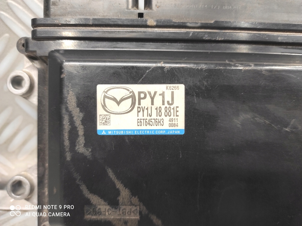 фото №6, Бортовий комп'ютер блок керування двигуна mazda 6 gj 2.5 бензин py1j18881e e6t64576h3