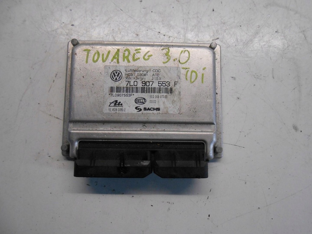 фото №1, Бортовий комп'ютер двигуна vw touareg 3.0tdi #