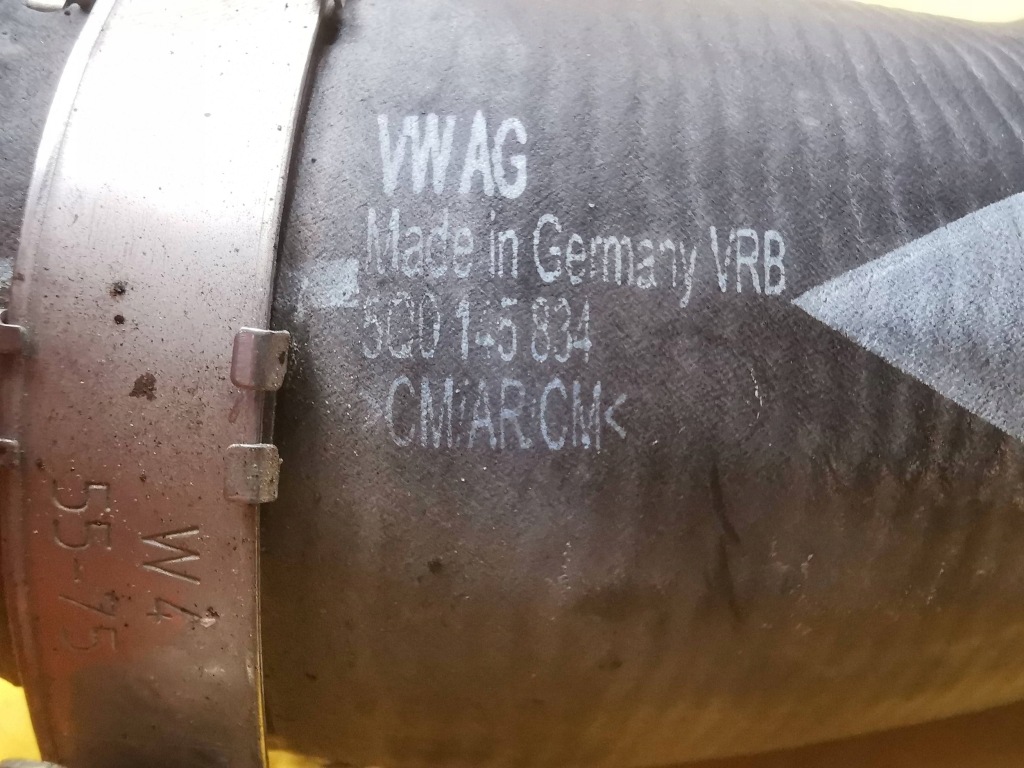 фото №2, Vw t-roc труба wąż інтеркулер 6c0145770a, 5q0145792g