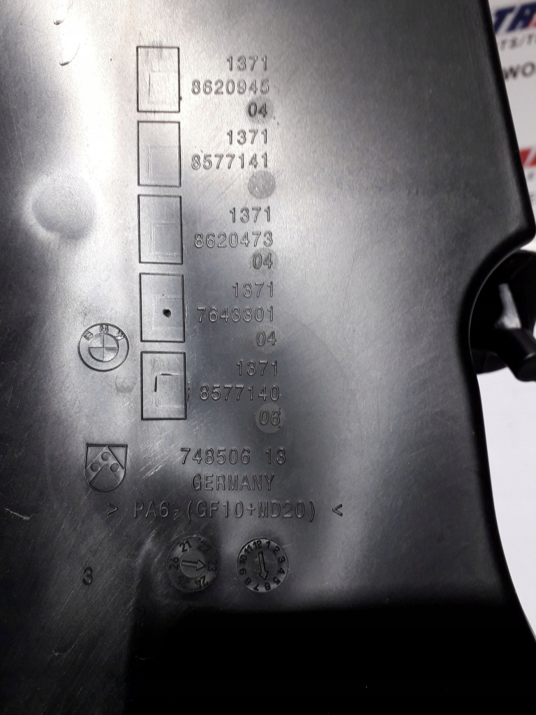 Купить Bmw g01 g02 g05 g06 g07 g12 g14 g30 корпус фильтра воздуха 7643301 33km